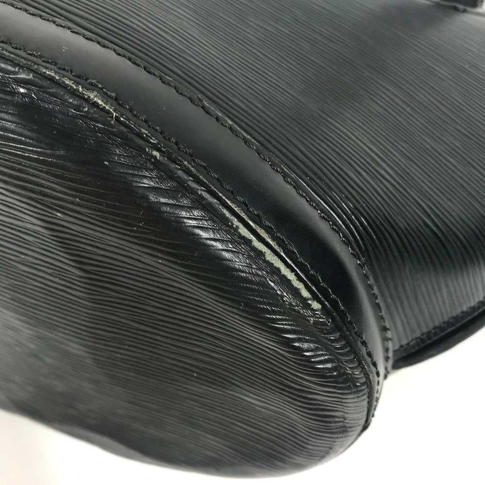 LOUIS VUITTON M52262 エピ サンジャックショッピング 肩掛け トートバッグ ショルダーバッグ エピレザー レディース ノワール ブラック