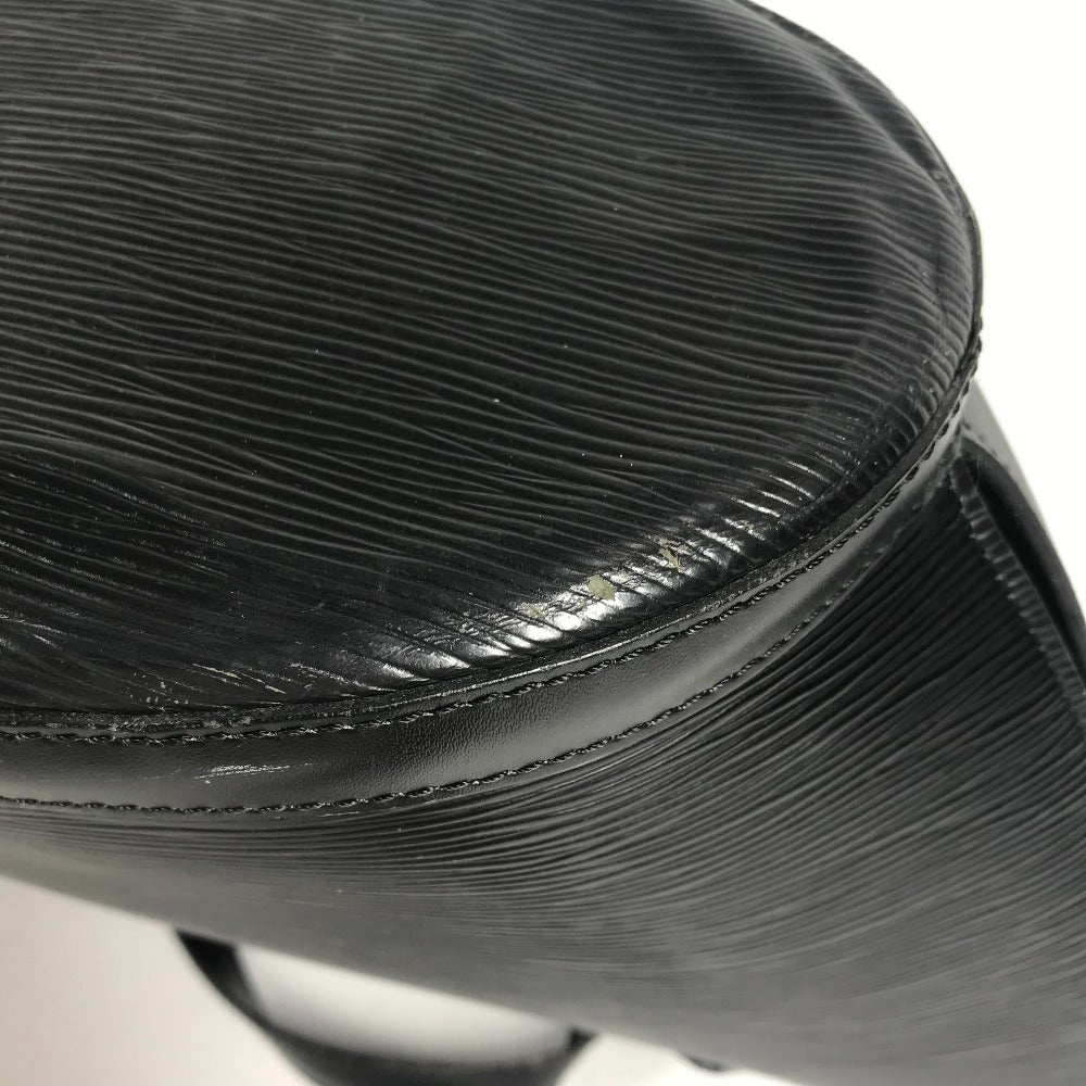 LOUIS VUITTON M52262 エピ サンジャックショッピング 肩掛け トートバッグ ショルダーバッグ エピレザー レディース ノワール ブラック
