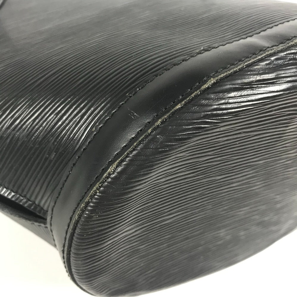 LOUIS VUITTON M52262 エピ サンジャックショッピング 肩掛け トートバッグ ショルダーバッグ エピレザー レディース ノワール ブラック