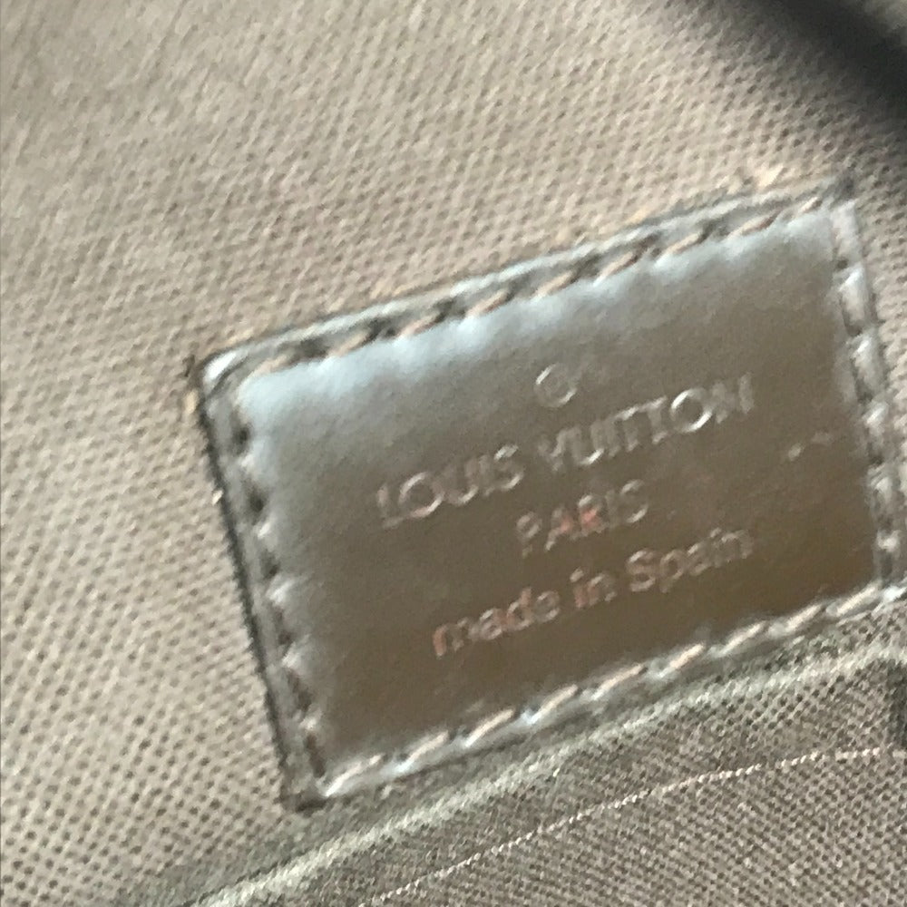 LOUIS VUITTON N51211 ダミエ ブルックリンMM ブルックリン MM 斜め掛け フラップ メッセンジャーバッグ ショルダーバッグ ダミエキャンバス ユニセックス エベヌ ブラウン