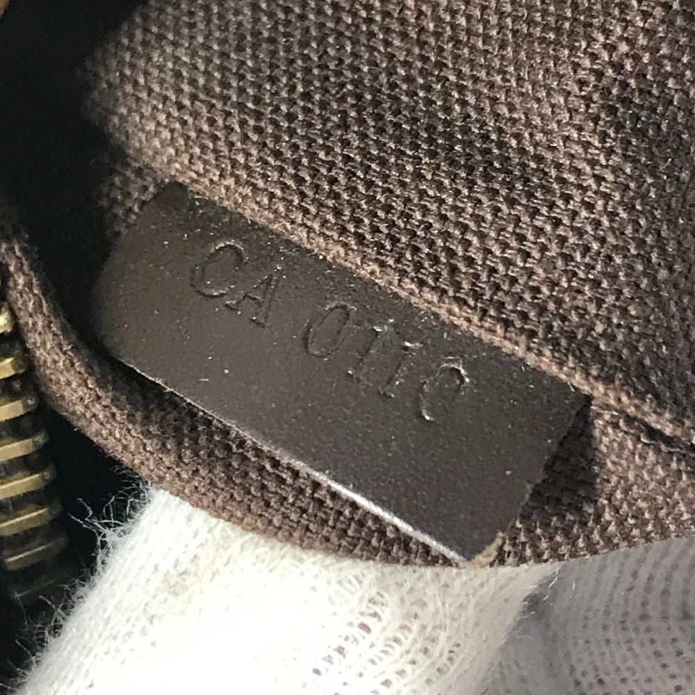 LOUIS VUITTON N51211 ダミエ ブルックリンMM ブルックリン MM 斜め掛け フラップ メッセンジャーバッグ ショルダーバッグ ダミエキャンバス ユニセックス エベヌ ブラウン