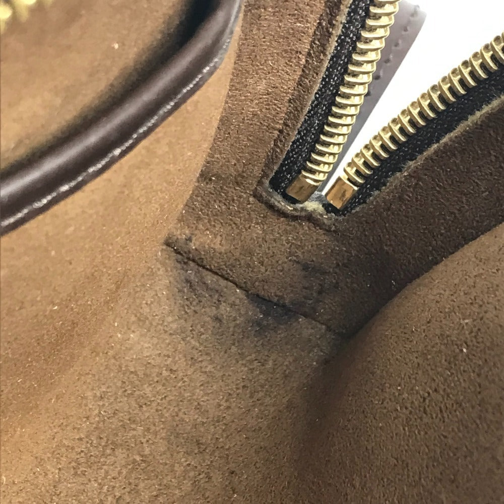 LOUIS VUITTON N51993 ダミエ サンルイ クラッチバッグ カバン ポーチ ストラップ付 セカンドバッグ ダミエキャンバス ユニセックス エベヌ ブラウン