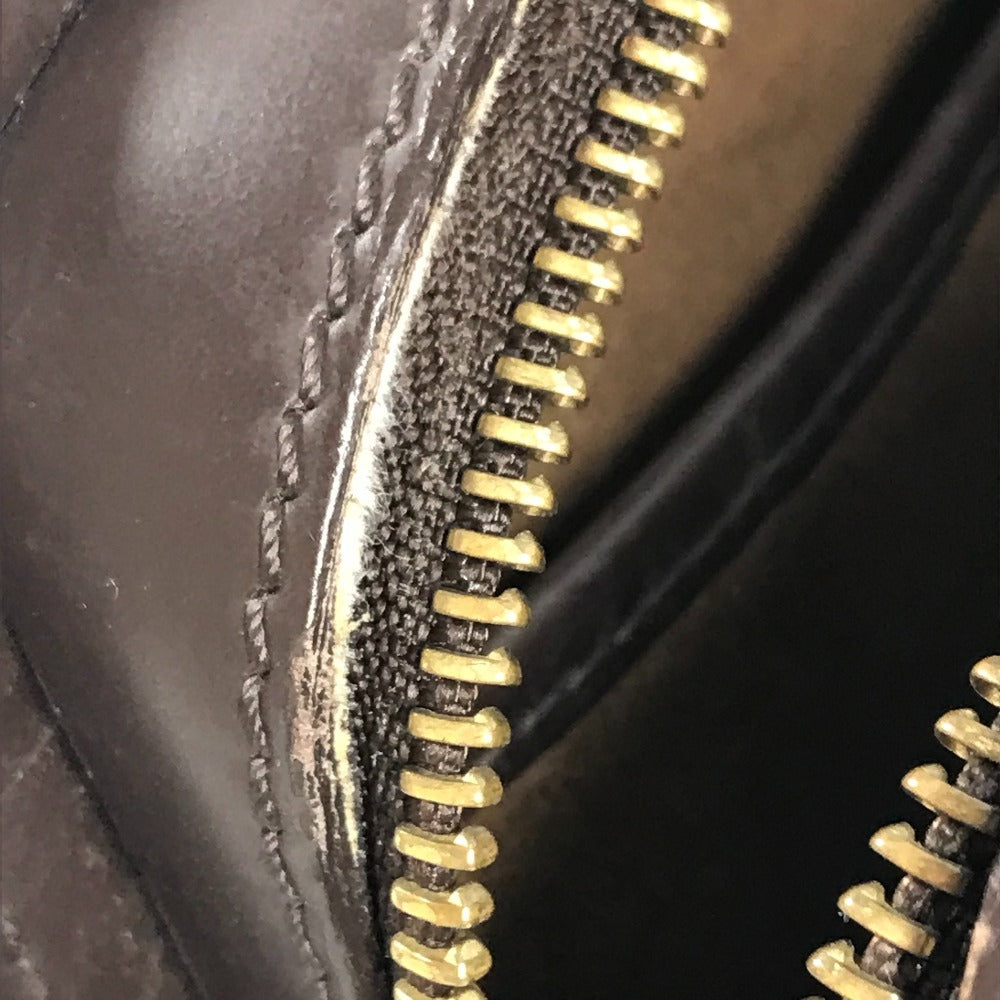 LOUIS VUITTON N51993 ダミエ サンルイ クラッチバッグ カバン ポーチ ストラップ付 セカンドバッグ ダミエキャンバス ユニセックス エベヌ ブラウン