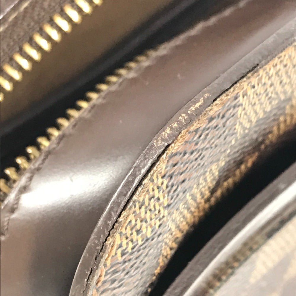 LOUIS VUITTON N51993 ダミエ サンルイ クラッチバッグ カバン ポーチ ストラップ付 セカンドバッグ ダミエキャンバス ユニセックス エベヌ ブラウン