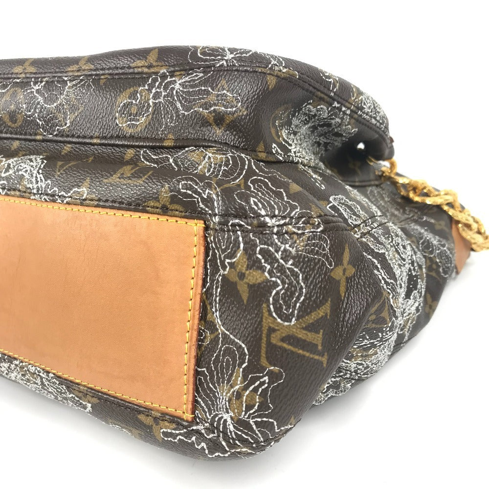LOUIS VUITTON M95406 モノグラムダンテェル フェルセン カバン 肩掛け トートバッグ チェーンバッグ ショルダーバッグ モノグラムキャンバス ユニセックス アルジャン ホワイト
