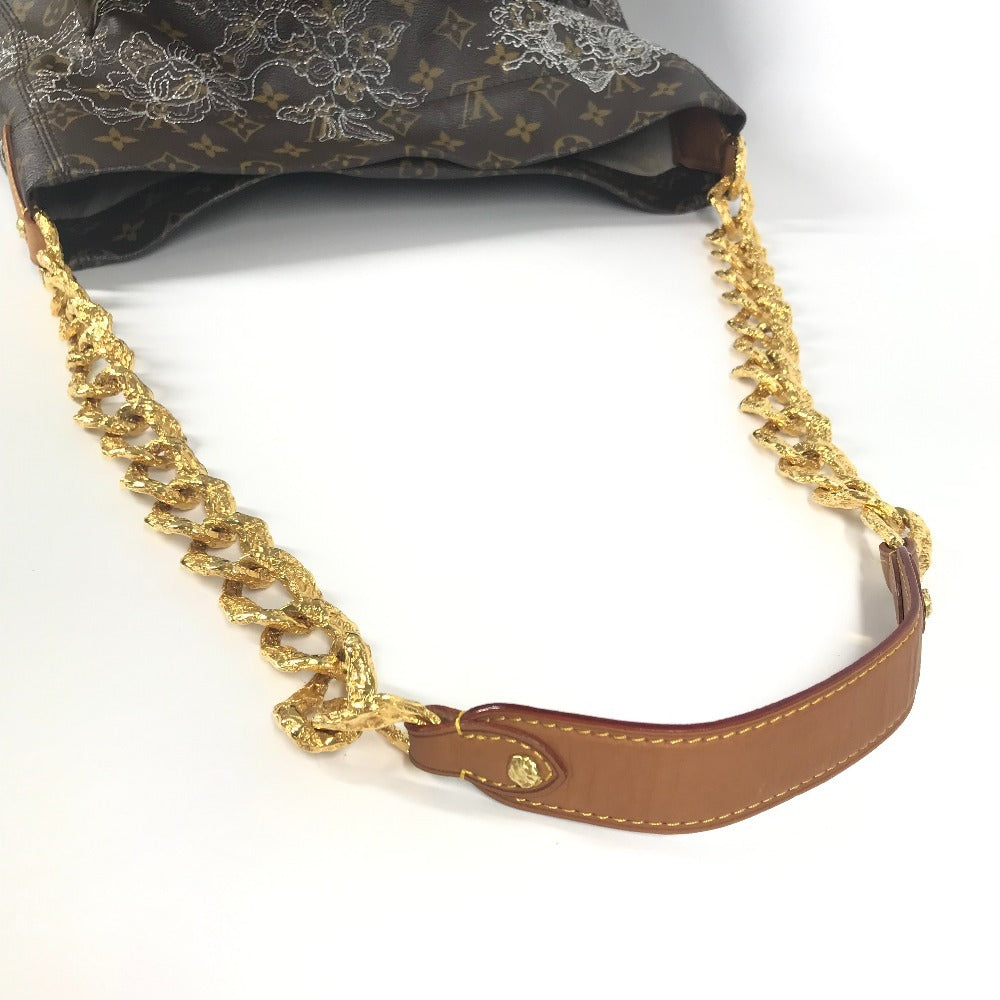 LOUIS VUITTON M95406 モノグラムダンテェル フェルセン カバン 肩掛け トートバッグ チェーンバッグ ショルダーバッグ モノグラムキャンバス ユニセックス アルジャン ホワイト