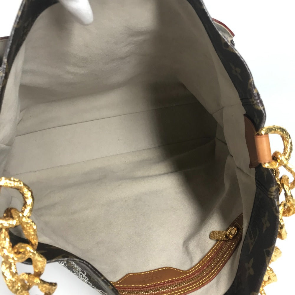 LOUIS VUITTON M95406 モノグラムダンテェル フェルセン カバン 肩掛け トートバッグ チェーンバッグ ショルダーバッグ モノグラムキャンバス ユニセックス アルジャン ホワイト