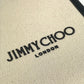 JIMMY CHOO スタッズ MINI N/S TOTE CZM ミニ N/S ロゴ カバン トートバッグ バイカラー ハンドバッグ レザー/キャンバス ユニセックス ブラック