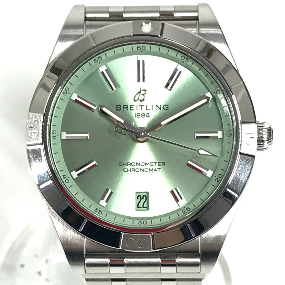 BREITLING A10380 クロノマット オートマチック 36 ウォッチ 腕時計 SS ユニセックス シルバー