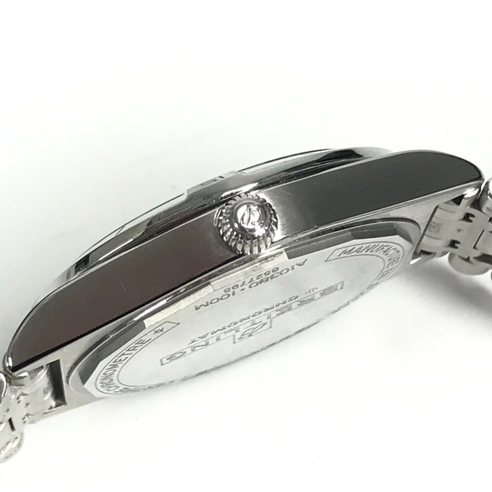 BREITLING A10380 クロノマット オートマチック 36 ウォッチ 腕時計 SS ユニセックス シルバー