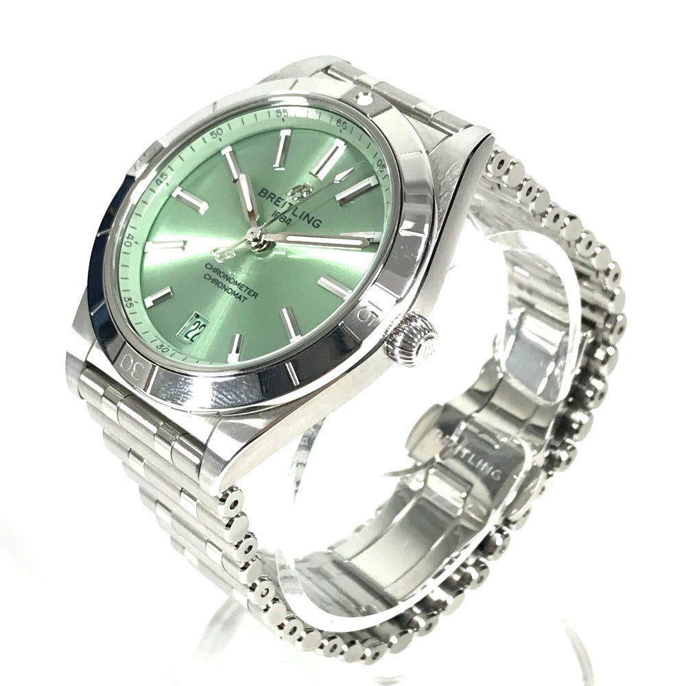 BREITLING A10380 クロノマット オートマチック 36 ウォッチ 腕時計 SS ユニセックス シルバー