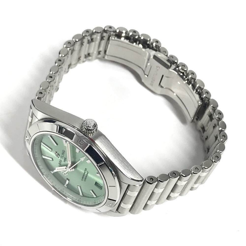 BREITLING A10380 クロノマット オートマチック 36 ウォッチ 腕時計 SS ユニセックス シルバー