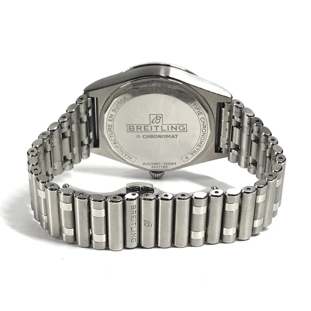 BREITLING A10380 クロノマット オートマチック 36 ウォッチ 腕時計 SS ユニセックス シルバー