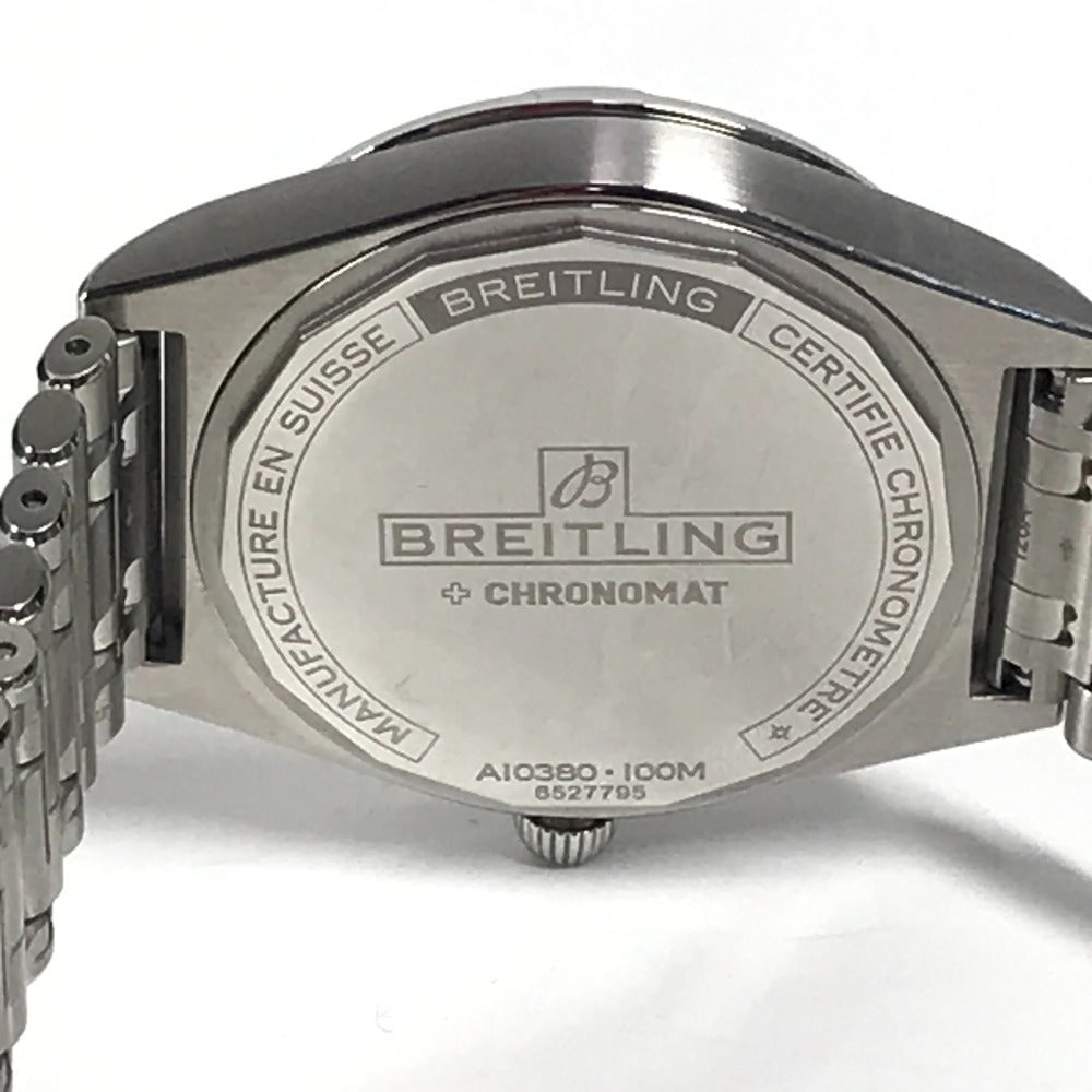 BREITLING A10380 クロノマット オートマチック 36 ウォッチ 腕時計 SS ユニセックス シルバー
