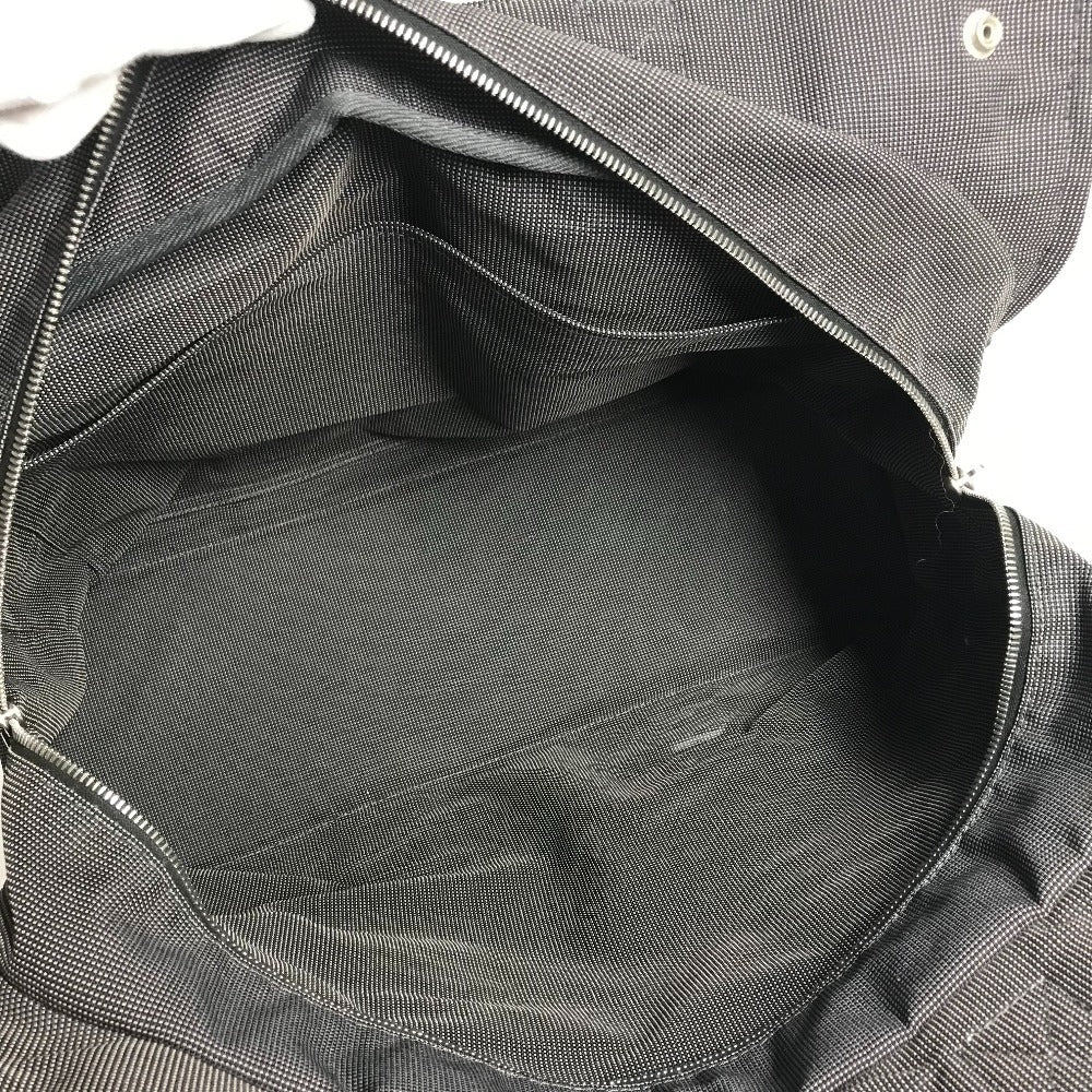 HERMES エールラインGM エールライン GM トートバッグ カバン 肩掛け 旅行バッグ ショルダーバッグ キャンバス ユニセックス グレー