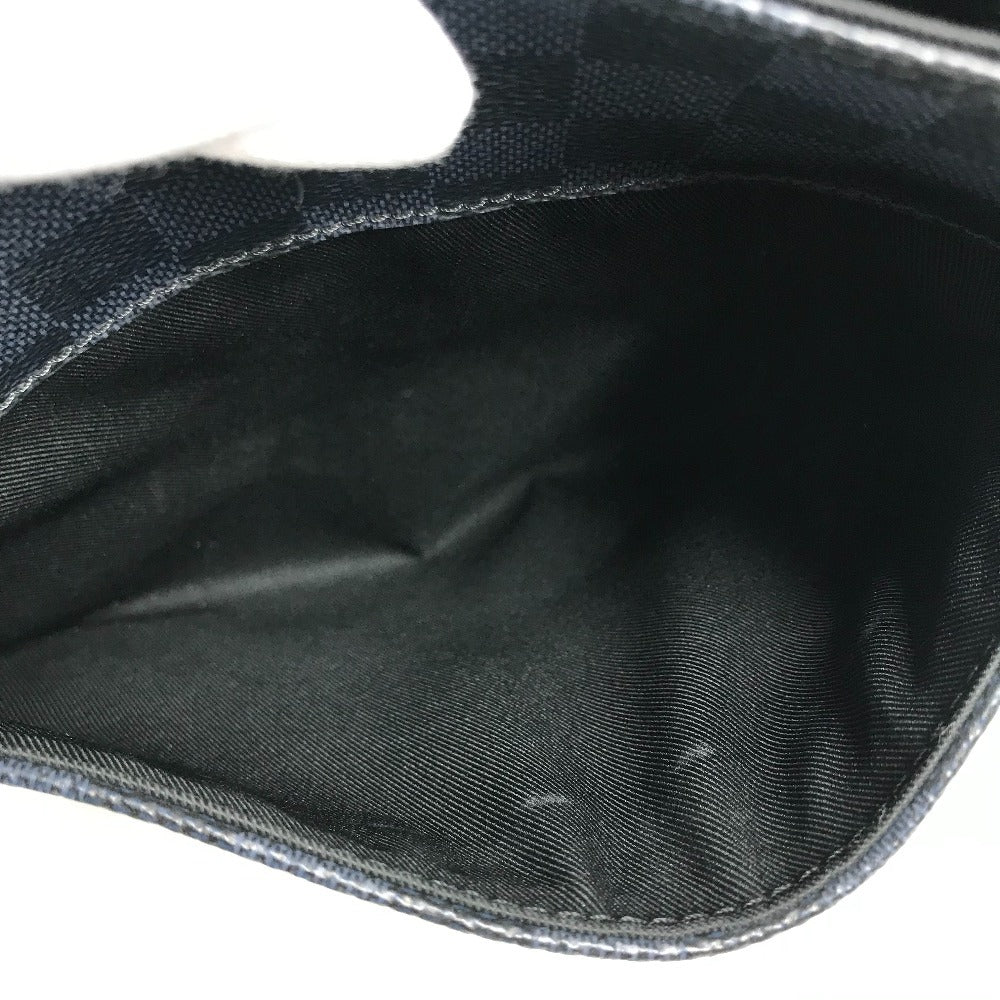 LOUIS VUITTON N50005 ダミエコバルト ディストリクトPM 斜め掛け カバン フラップ ショルダーバッグ ダミエコバルトキャンバス ユニセックス ネイビー