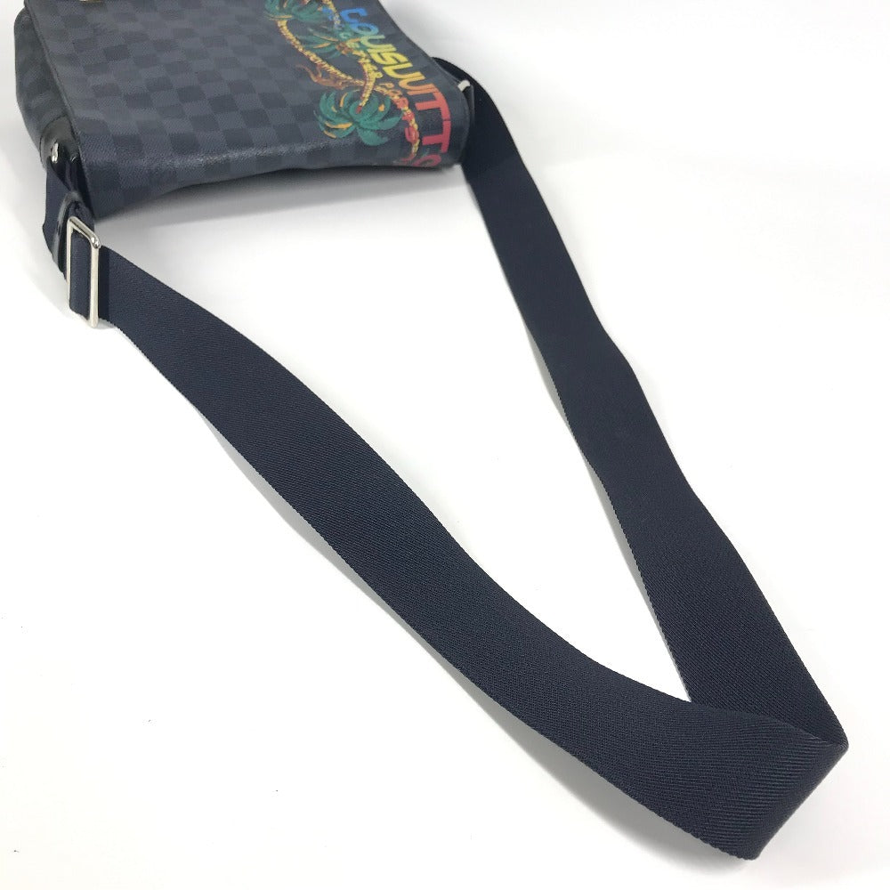 LOUIS VUITTON N50005 ダミエコバルト ディストリクトPM 斜め掛け カバン フラップ ショルダーバッグ ダミエコバルトキャンバス ユニセックス ネイビー