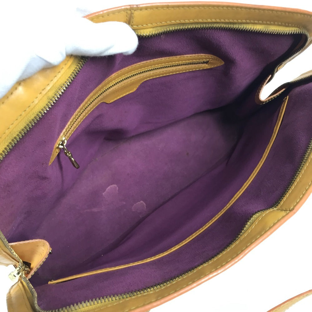 LOUIS VUITTON M52289 エピ リュサック カバン 肩掛け トートバッグ ショルダーバッグ エピレザー ユニセックス タッシリイエロー イエロー