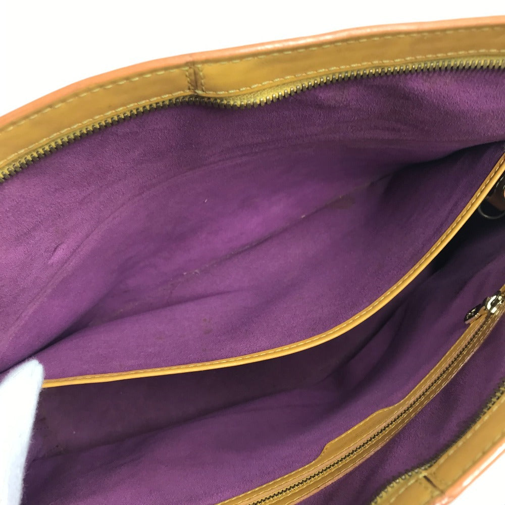 LOUIS VUITTON M52289 エピ リュサック カバン 肩掛け トートバッグ ショルダーバッグ エピレザー ユニセックス タッシリイエロー イエロー