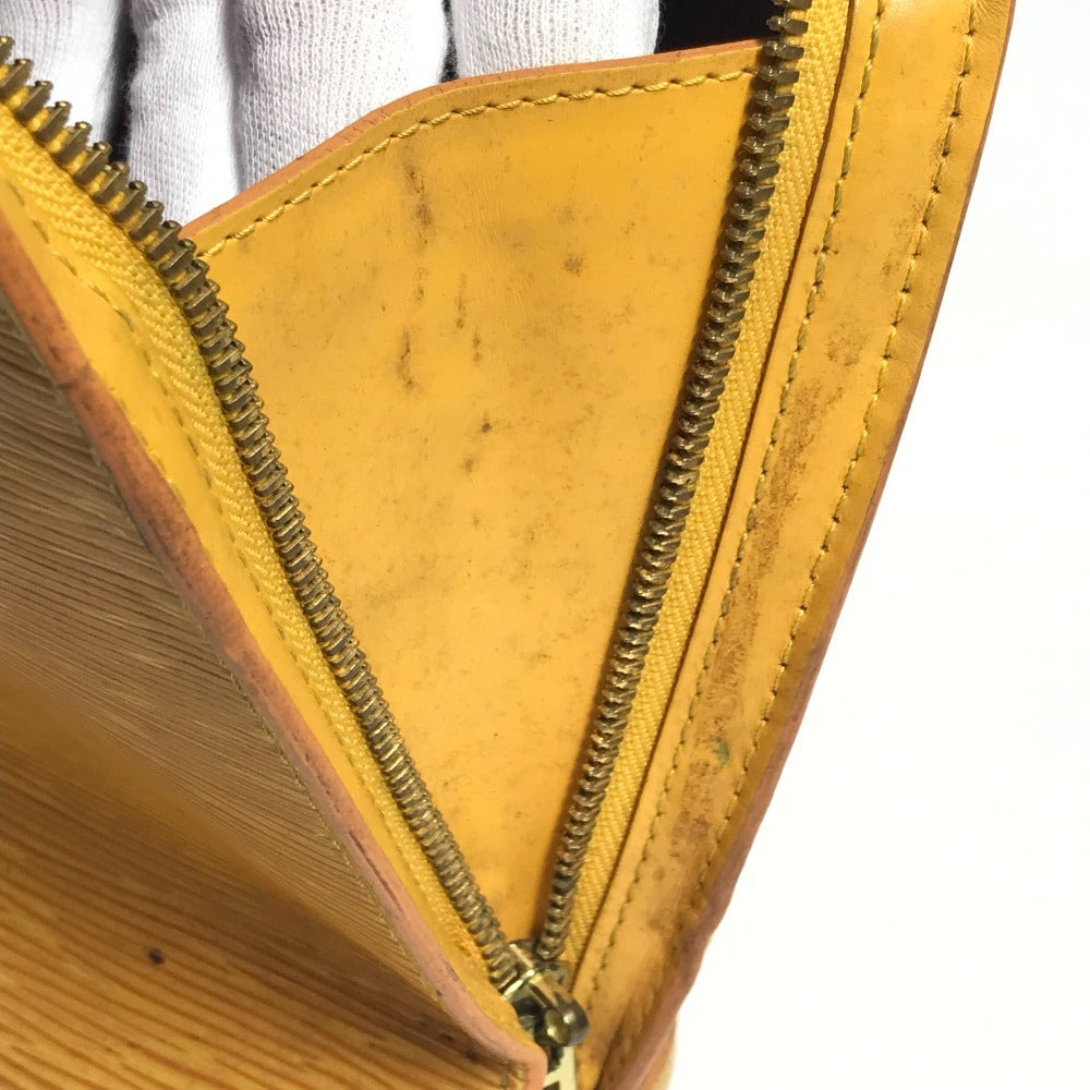 LOUIS VUITTON M52289 エピ リュサック カバン 肩掛け トートバッグ ショルダーバッグ エピレザー ユニセックス タッシリイエロー イエロー