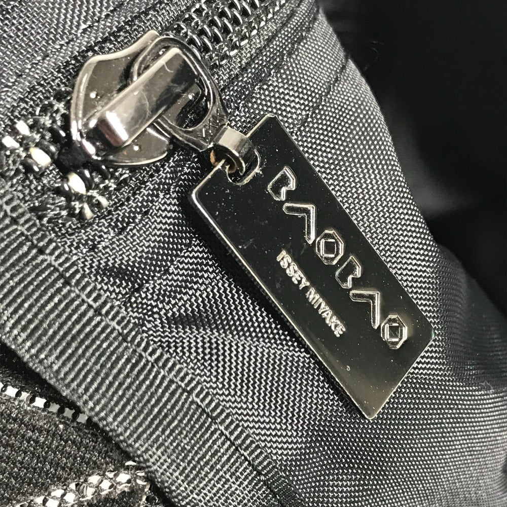 ISSEY MIYAKE BAOBAO バオバオ トートバッグ カバン 肩掛け ショルダーバッグ PVC/レザー ユニセックス ブラック