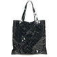 ISSEY MIYAKE BAOBAO Tote Bag, Shoulder Bag, PVC/Leather, Unisex, Black