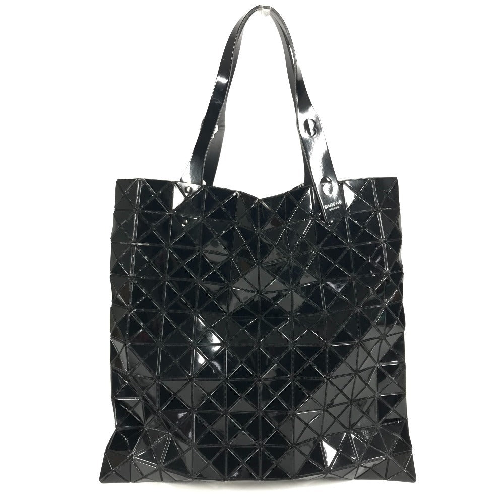 ISSEY MIYAKE BAOBAO Tote Bag, Shoulder Bag, PVC/Leather, Unisex, Black