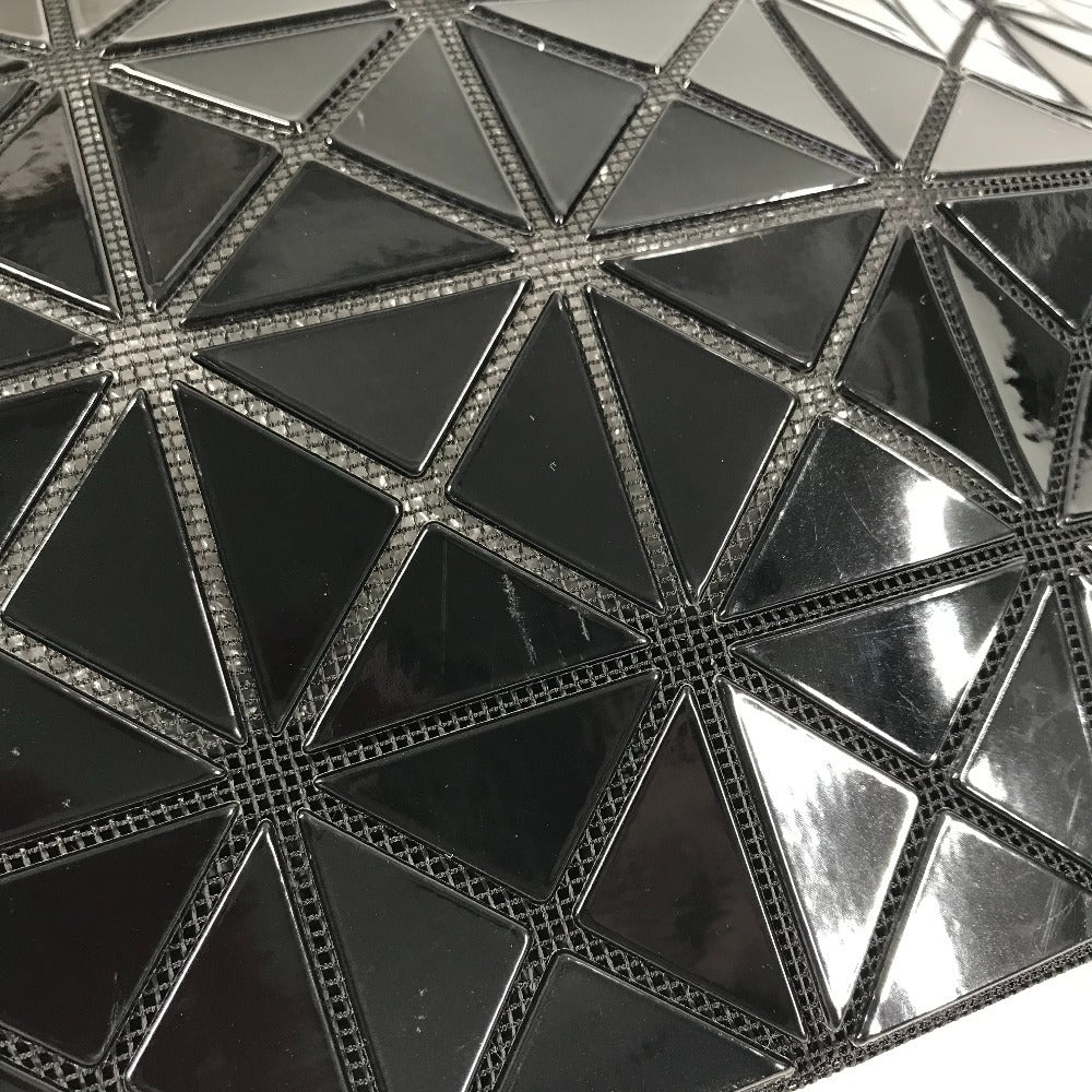 ISSEY MIYAKE BAOBAO バオバオ トートバッグ カバン 肩掛け ショルダーバッグ PVC/レザー ユニセックス ブラック