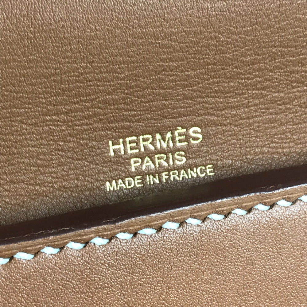 HERMES サック 24/24 ヴァンキャトル 29 カバン 2WAYバッグ ハンドバッグ ショルダーバッグ トゴ ユニセックス ゴールド