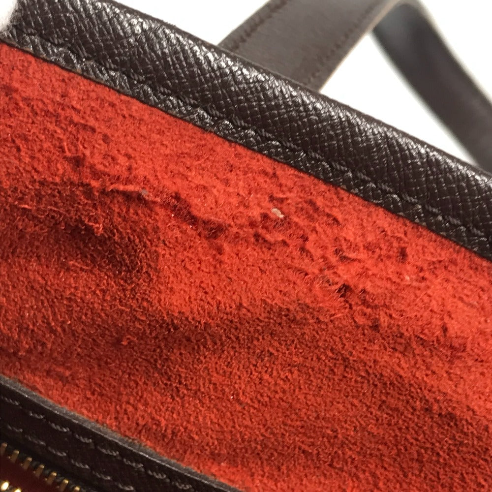 LOUIS VUITTON N42240 ダミエ マレ ポーチ付き カバン ばけつ 肩掛け トートバッグ ショルダーバッグ ダミエキャンバス レディース エベヌ ブラウン