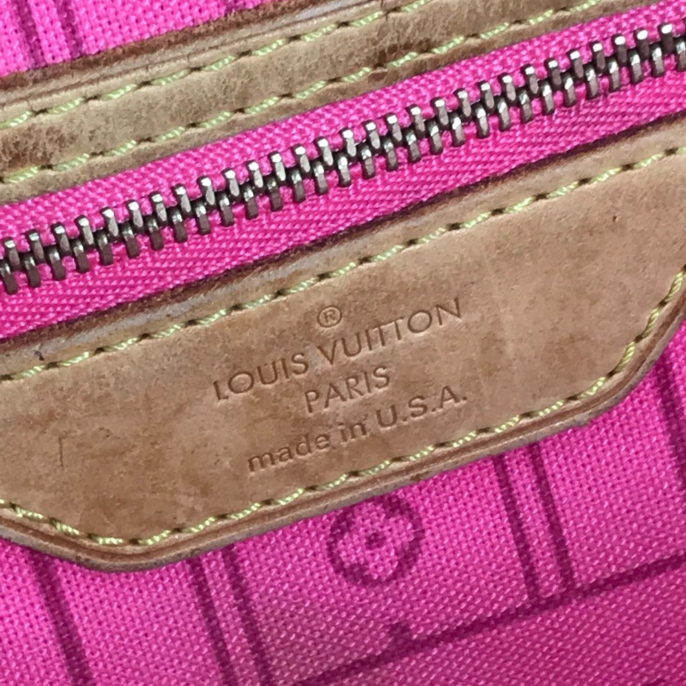 LOUIS VUITTON M48613 モノグラム ローズ 薔薇 ネヴァーフルMM ネヴァーフル MM ショルダーバッグ 肩掛け トートバッグ モノグラムキャンバス レディース ブラウン