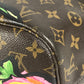 LOUIS VUITTON M48613 モノグラム ローズ 薔薇 ネヴァーフルMM ネヴァーフル MM ショルダーバッグ 肩掛け トートバッグ モノグラムキャンバス レディース ブラウン