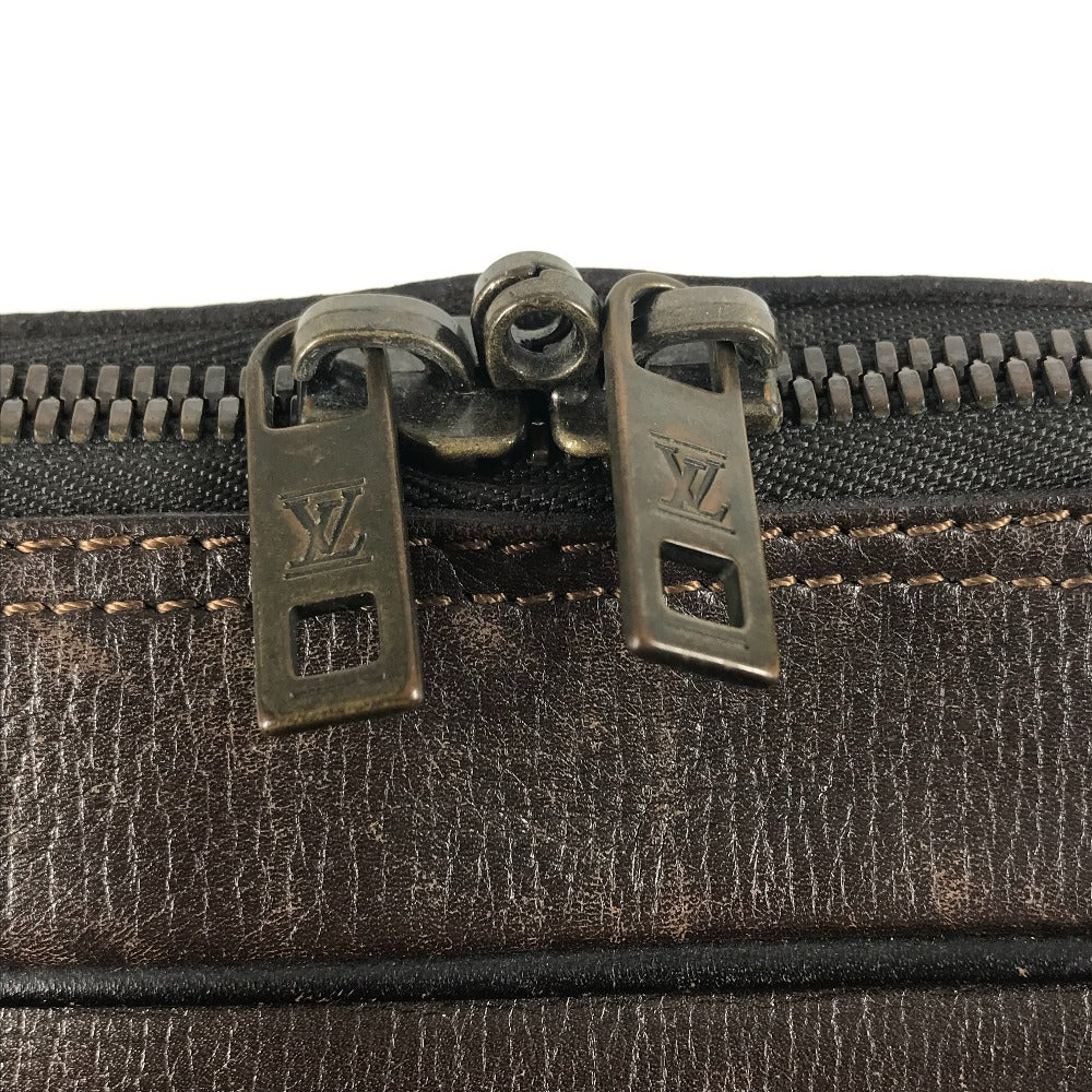LOUIS VUITTON M95792 ユタ アコマ ハンドバッグ ブリーフケース カバン トートバッグ ビジネスバッグ ユタレザー ユニセックス カフェ ブラウン
