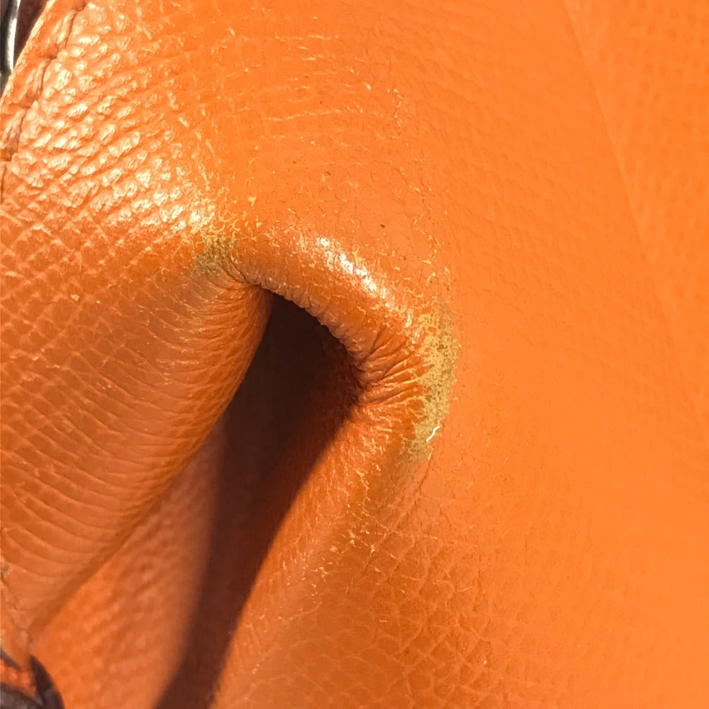 HERMES パリボンベイ35 パリボンベイ 35 カバン トートバッグ ハンドバッグ エプソン レディース オレンジ