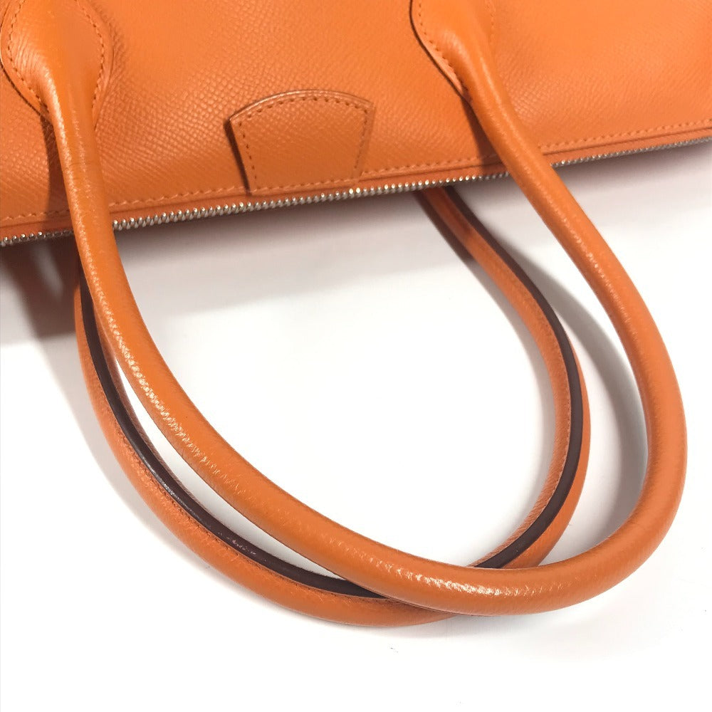 HERMES パリボンベイ35 パリボンベイ 35 カバン トートバッグ ハンドバッグ エプソン レディース オレンジ
