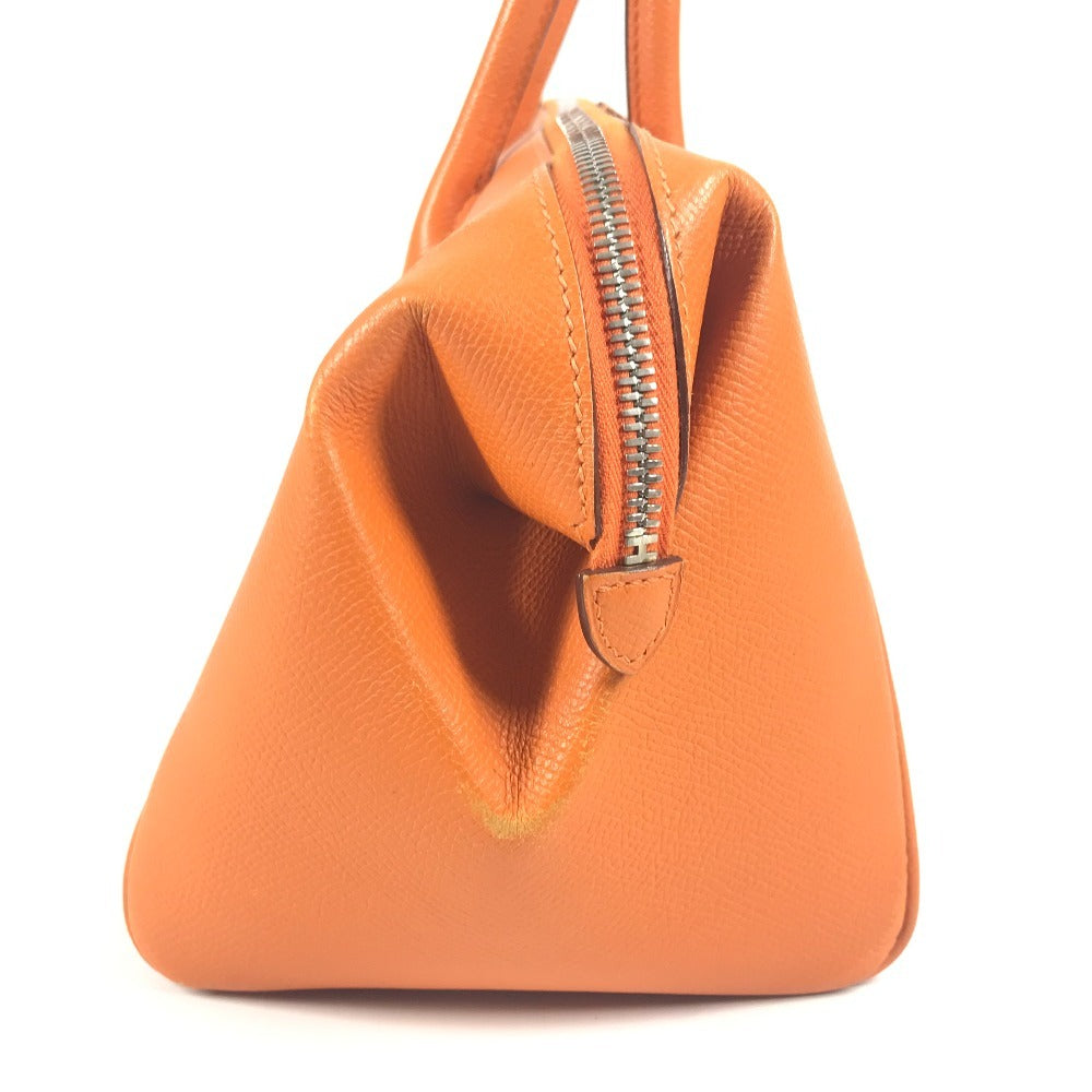 HERMES パリボンベイ35 パリボンベイ 35 カバン トートバッグ ハンドバッグ エプソン レディース オレンジ