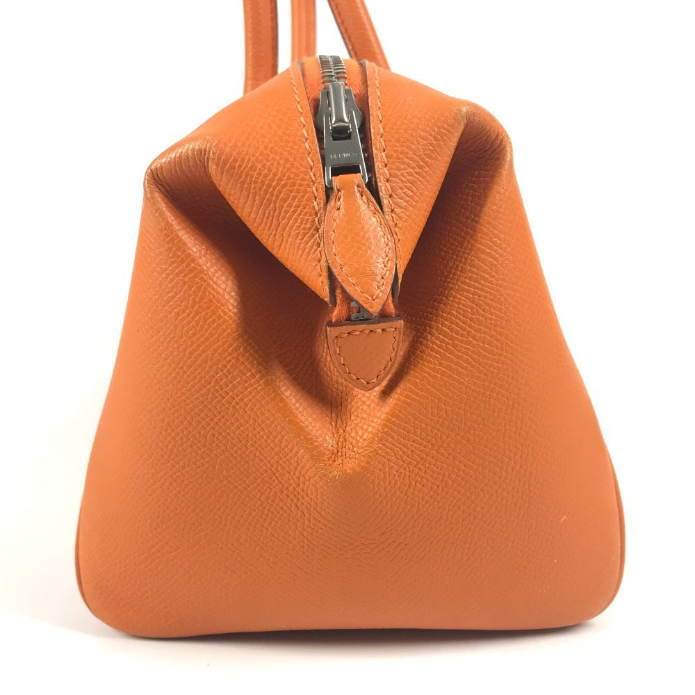 HERMES パリボンベイ35 パリボンベイ 35 カバン トートバッグ ハンドバッグ エプソン レディース オレンジ