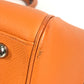 HERMES パリボンベイ35 パリボンベイ 35 カバン トートバッグ ハンドバッグ エプソン レディース オレンジ