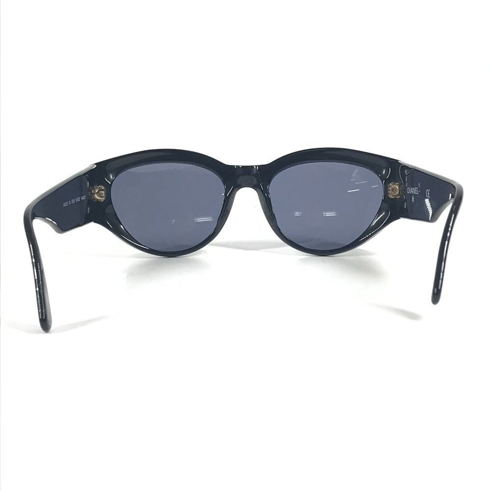 CHANEL 04152 ヴィンテージ CC ココマーク ロゴ めがね メガネ アイウェア 眼鏡 サングラス プラスチック レディース ブラック