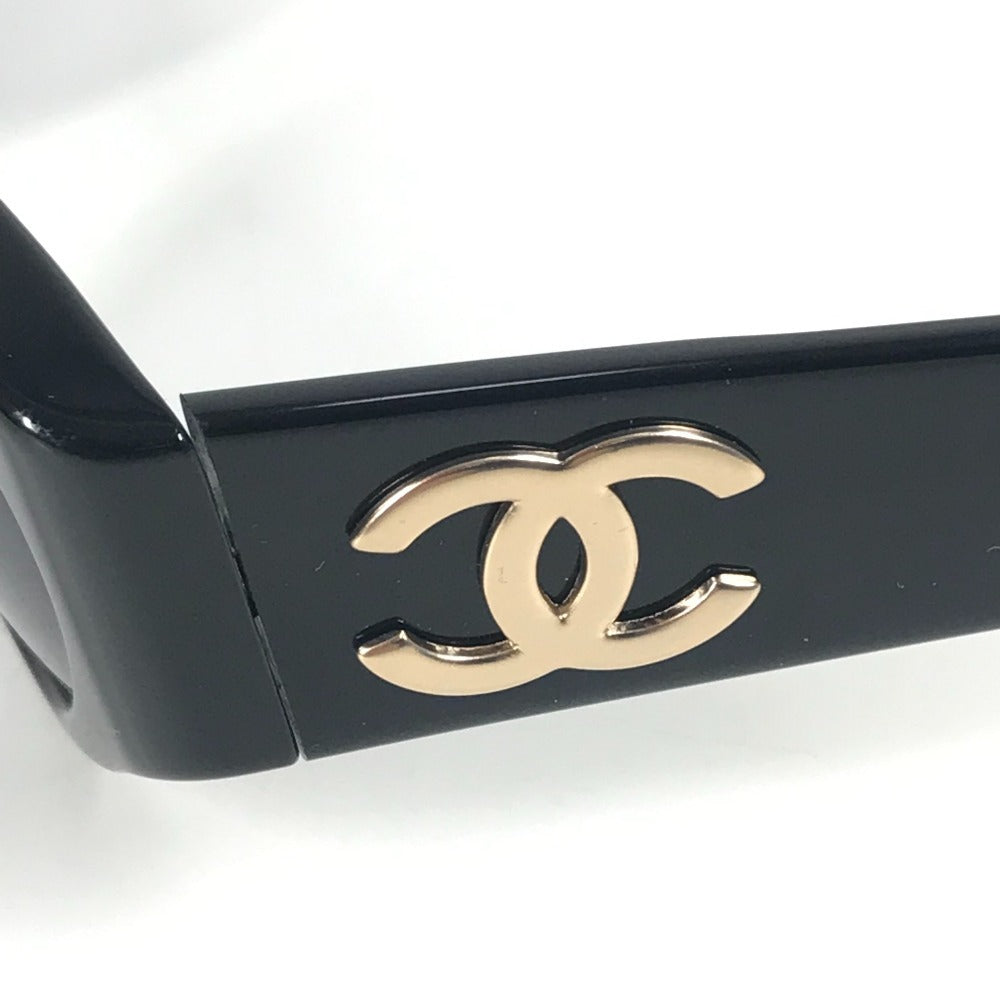 CHANEL 04152 ヴィンテージ CC ココマーク ロゴ めがね メガネ アイウェア 眼鏡 サングラス プラスチック レディース ブラック