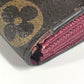 LOUIS VUITTON M61273 モノグラム ミュルティカルト・サラ 名刺入れ パスケース コインケース カードケース モノグラムキャンバス レディース フューシャ ブラウン