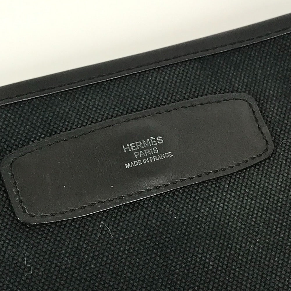 HERMES メッセンジャーバッグ アレルトゥール カバン 斜め掛け フラップ ショルダーバッグ レザー/キャンバス ユニセックス カーキ