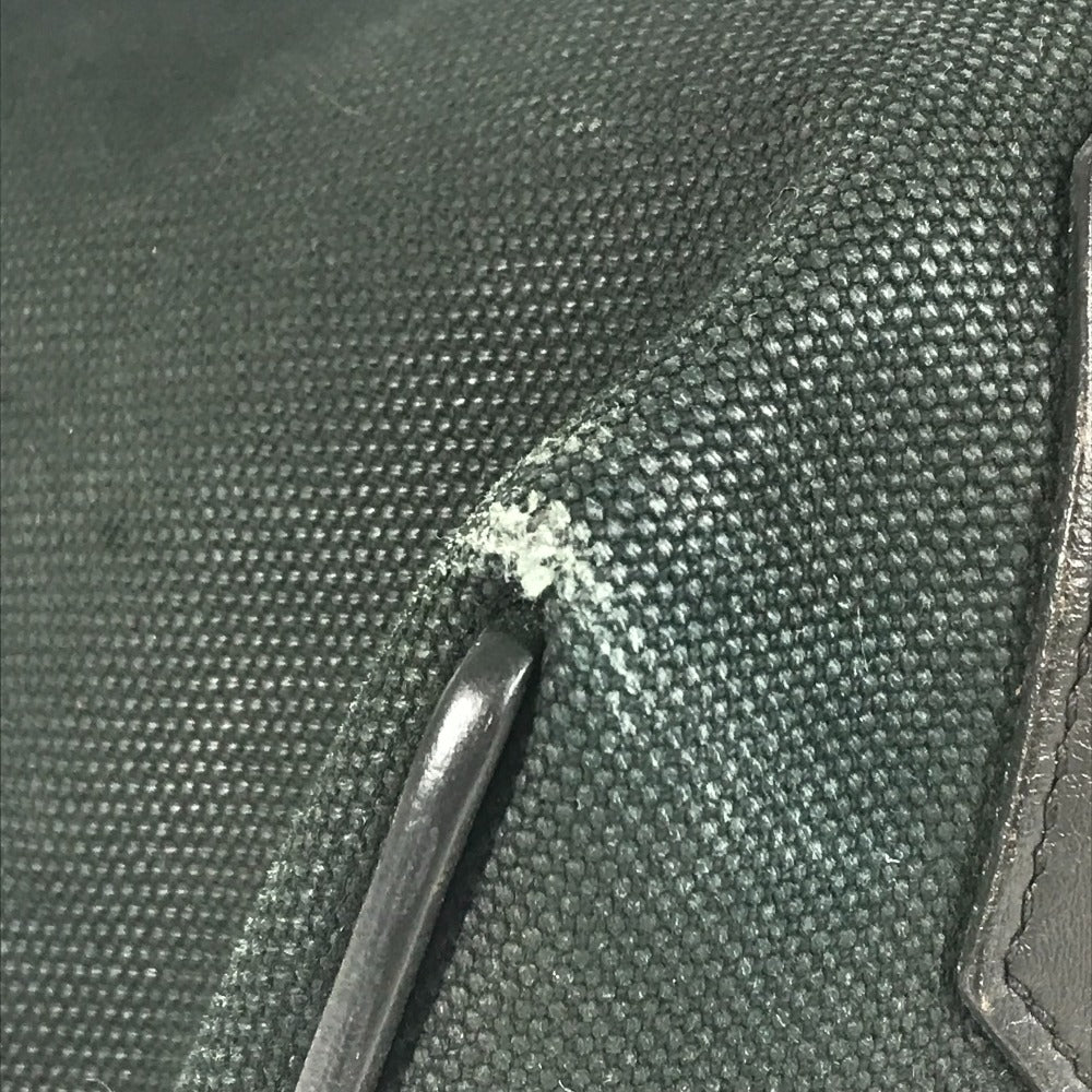 HERMES メッセンジャーバッグ アレルトゥール カバン 斜め掛け フラップ ショルダーバッグ レザー/キャンバス ユニセックス カーキ