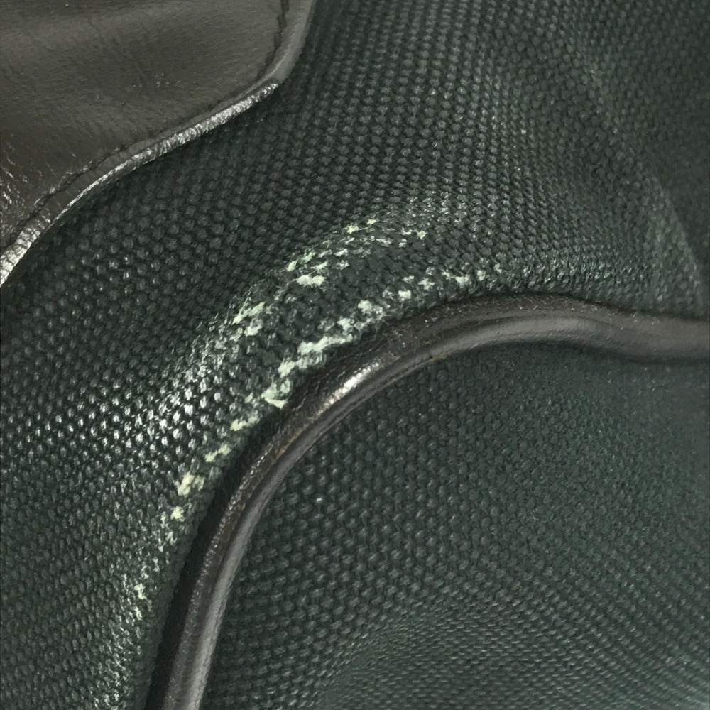 HERMES メッセンジャーバッグ アレルトゥール カバン 斜め掛け フラップ ショルダーバッグ レザー/キャンバス ユニセックス カーキ