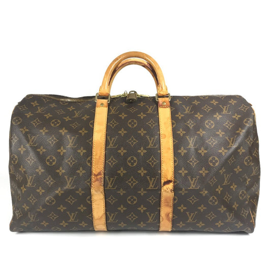 LOUIS VUITTON M41426 モノグラム キーポル50 キーポル 50 旅行バッグ ハンドバッグ トラベルバッグ ボストンバッグ モノグラムキャンバス ユニセックス ブラウン