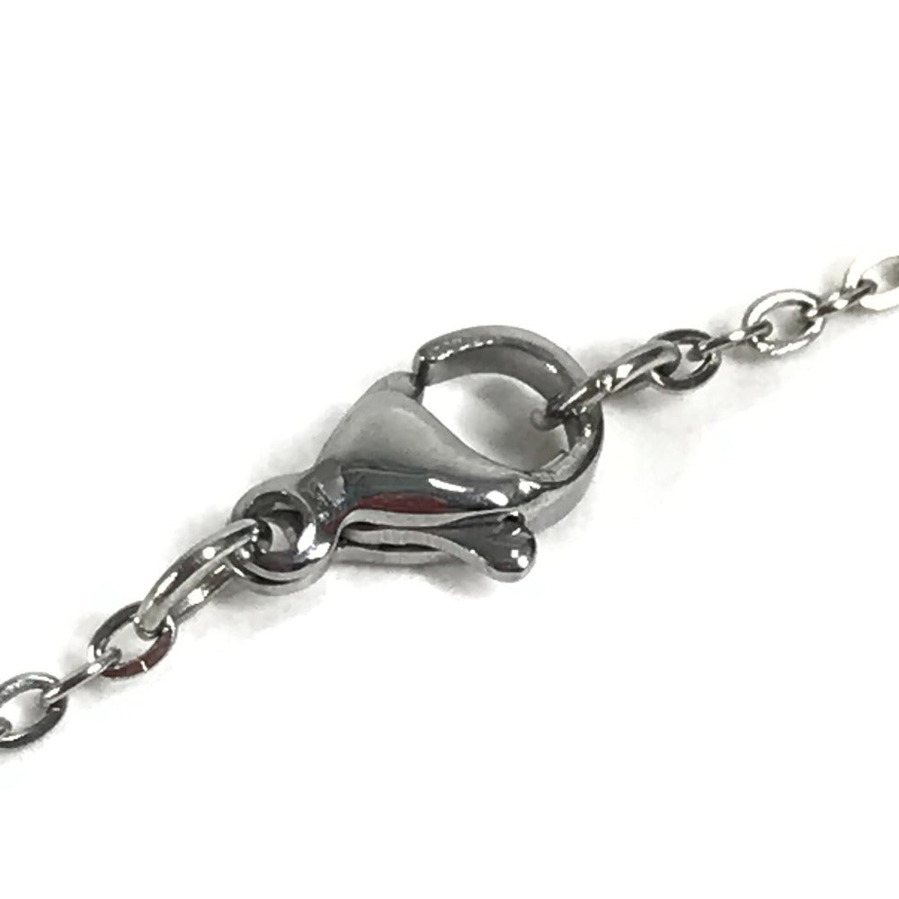 HERMES ポップアッシュ チェーンネックレス アクセサリー ジュエリー Hロゴ ネックレス メタル レディース ピンク