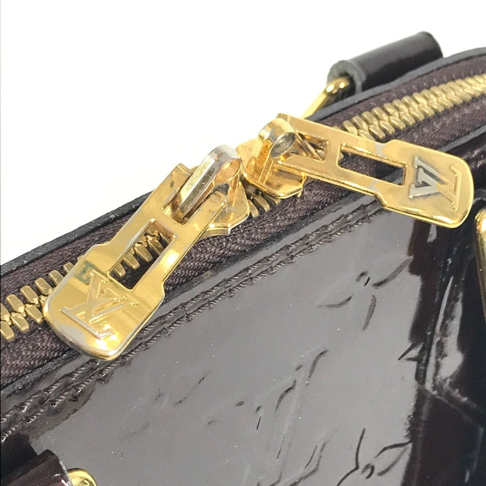 LOUIS VUITTON M91678 モノグラムヴェルニ アルマBB アルマ BB カバン トートバッグ ハンドバッグ モノグラムヴェルニ レディース アマラント パープル