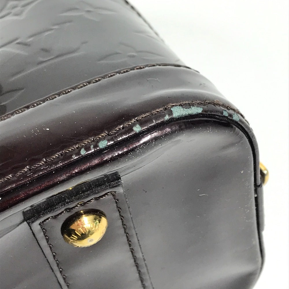 LOUIS VUITTON M91678 モノグラムヴェルニ アルマBB アルマ BB カバン トートバッグ ハンドバッグ モノグラムヴェルニ レディース アマラント パープル