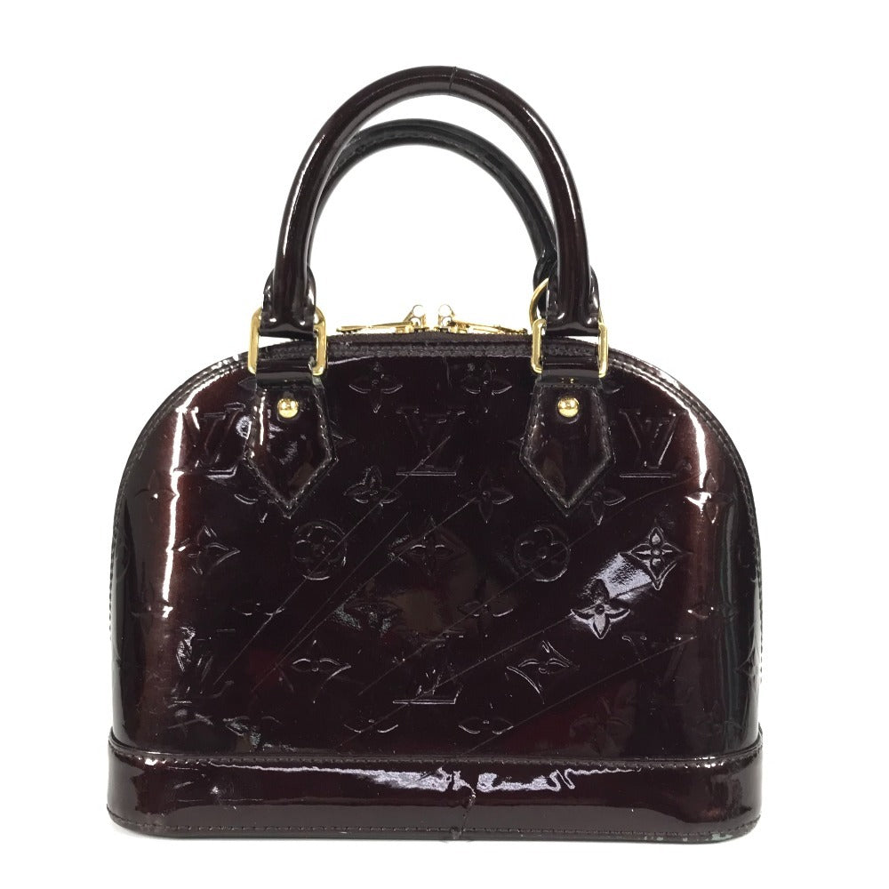 LOUIS VUITTON M91678 モノグラムヴェルニ アルマBB アルマ BB カバン トートバッグ ハンドバッグ モノグラムヴェルニ レディース アマラント パープル