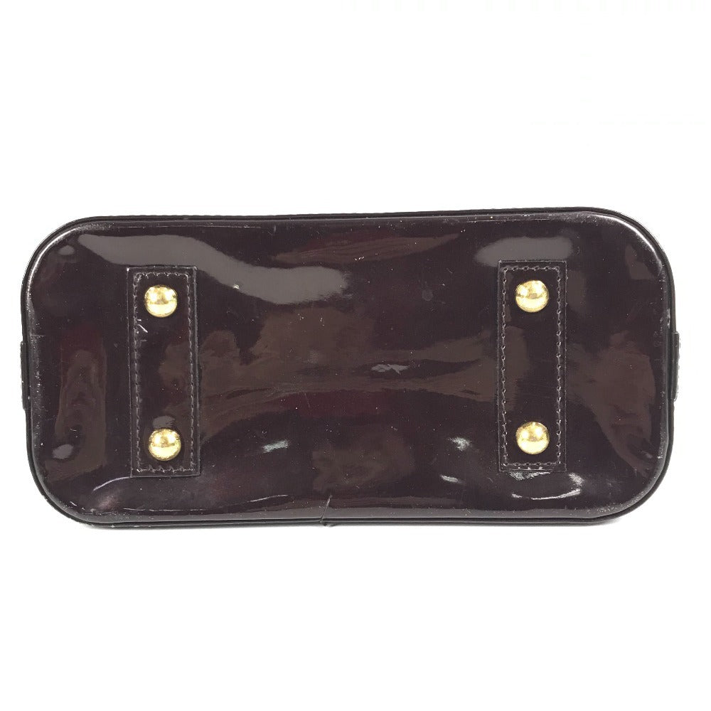 LOUIS VUITTON M91678 モノグラムヴェルニ アルマBB アルマ BB カバン トートバッグ ハンドバッグ モノグラムヴェルニ レディース アマラント パープル